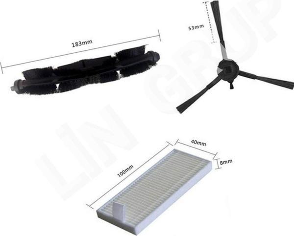 Lin Grup Beko Robo-X 2.0 Robot Süpürge Rs 8131 Uyumlu Yedek Parça Seti - Image 1