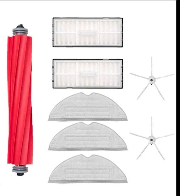 Lin Grup Roborock S7 Maxv + S7 Ultra  Uyumlu Yedek Filtre Fırça Mop Seti - Image 1