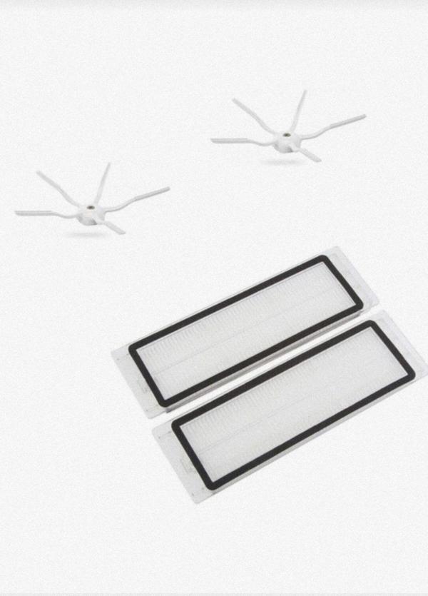 Lin Grup Roborock S5 Max S6 Maxv S6 Pure Uyumlu Yeni Nesil Hepa Filtre Yan Fırça - Image 1