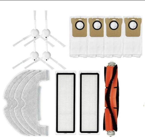 Lin Grup Stytj05Zhm Modeli Ile Uyumlu Xiaomi Mi Robot Mop 2 Ultra Uyumlu Yedek Parça Seti; - Image 1