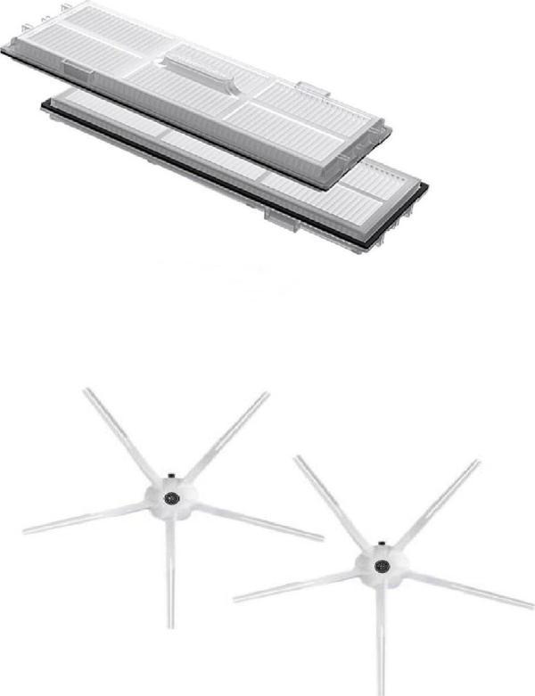 Lin Grup Roborock G10 Uyumlu Hepa Filtre Fırça Seti - Image 1