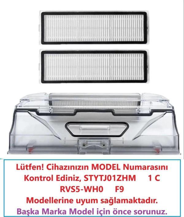 Lin Grup Mi Robot Vacuum Mop 1C Dreame F9 Uyumlu Toz Haznesi Kutusu - Image 1