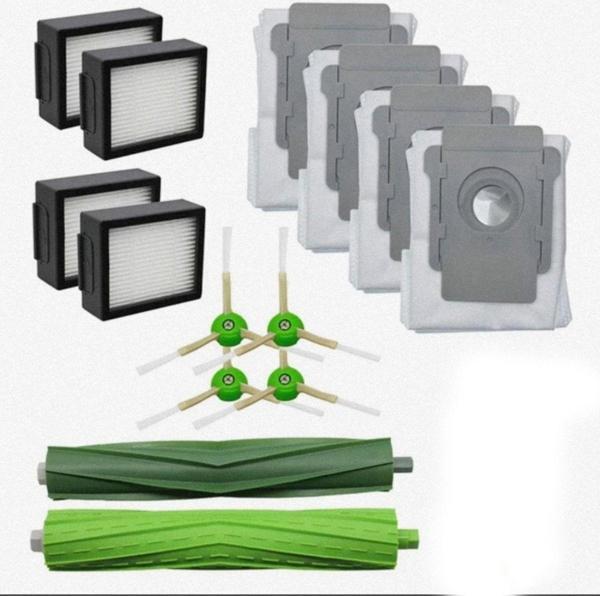 Lin Grup Irobot Roomba I7 I7+ I3 I3+ I4 I4+ I6 I6+ I8 I8+ E5 E6 E7 J7 Robot Süpürge Yedek Set - Image 1