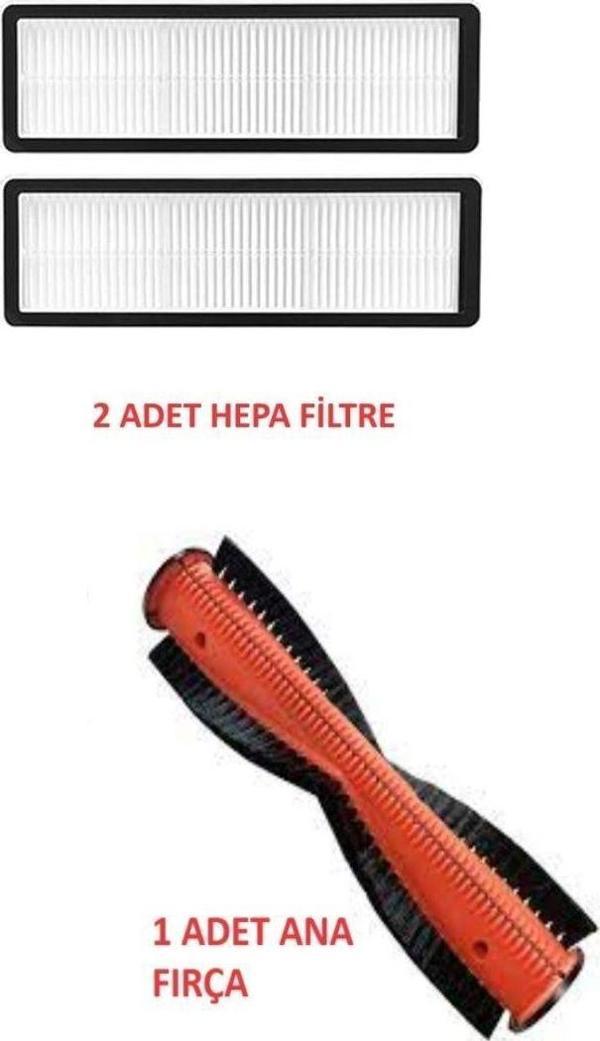 Lin Grup Xiaomi S10T Robot Vacuum Modeli Ile Uyumlu Fırça Filtre Seti - Image 1