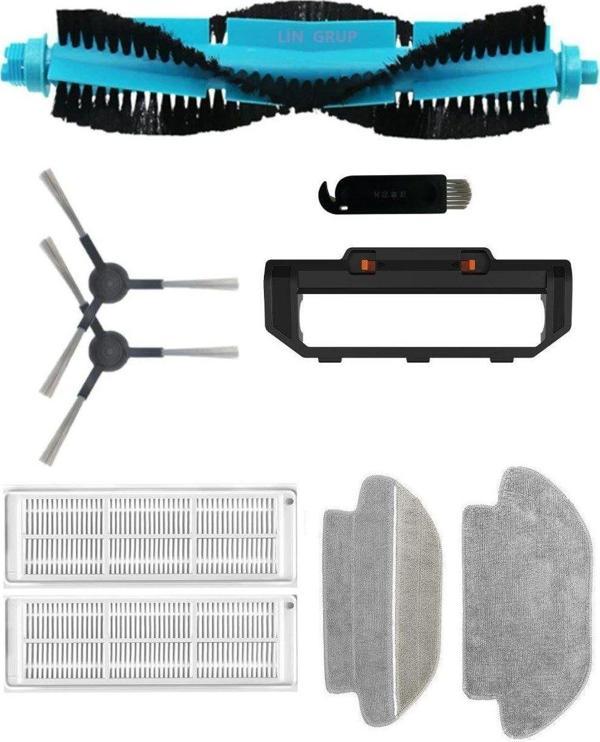 Lin Grup Xiaomi Mi Robot Vacuum Stytj02Ym S10 - S12 - Viomi V2 V3 Uyumlu Yedek Parçaları - Image 1
