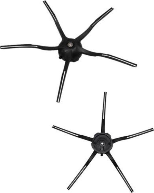 Lin Grup Roborock Q7 Max Uyumlu Siyah Küçük Fırça - Yan Fırça 2 Adet - Image 1