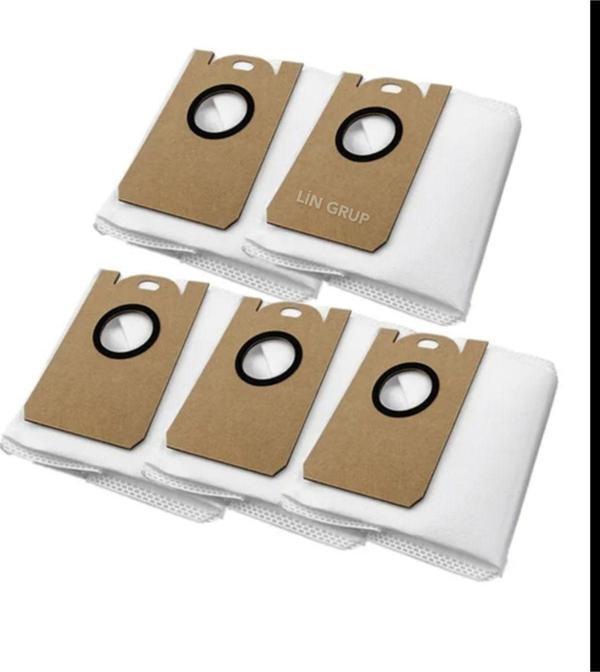 Lin Grup Viomi S9 Robot Uyumlu Vacuum Cleaner Çöp / Toz Torbası 5 Adet - Image 1