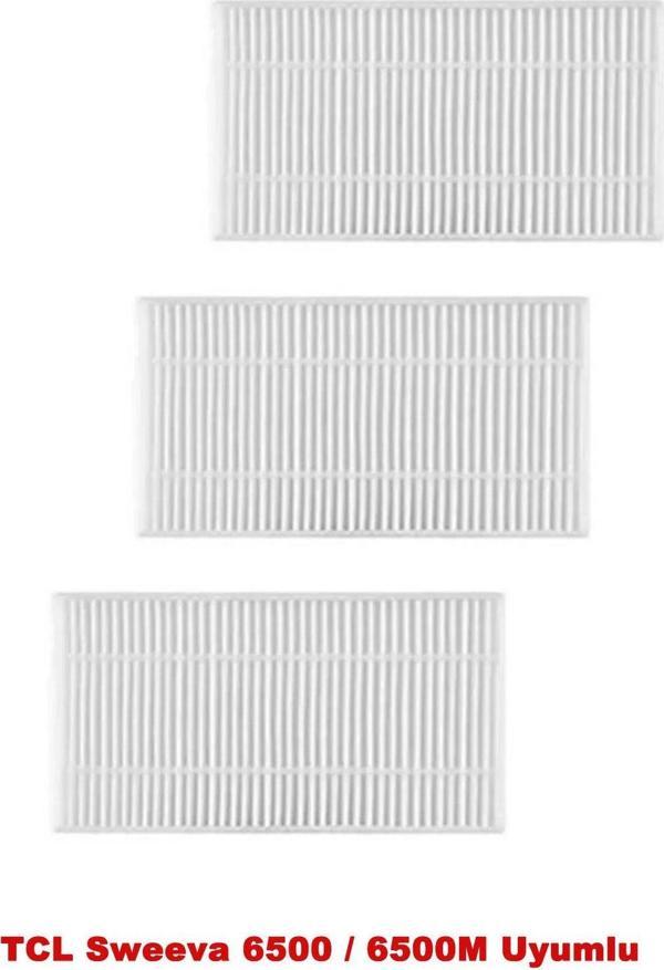 Lin Grup Tcl Sweeva 6500 / 6500M Uyumlu 3 Adet Hepa Filtre - Image 1