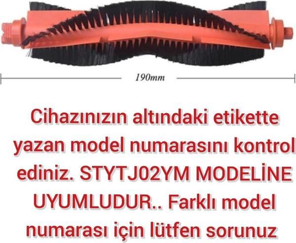 Lin Grup Xiaomi Mi Robot Vacuum Mop P Model Stytj02Ym Uyumlu Ana Fırça Alt Fırça - Image 1