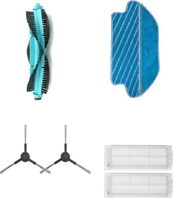 Viomi V2 Yenileme Seti(Hepa Filtre - Yan Fırça - Ana Fırça - Paspas) - Image 1