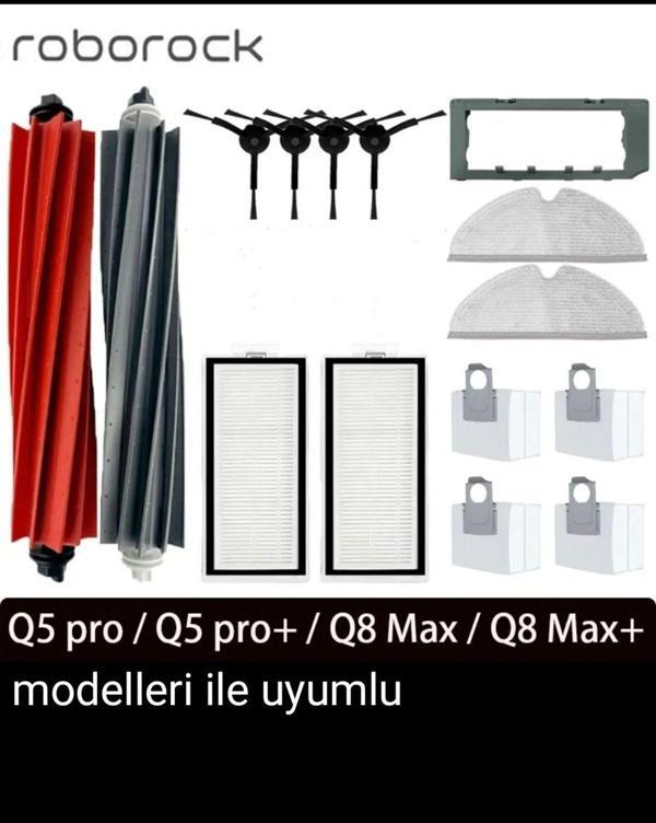 Lin Grup Q5 Pro+ Q8 Max + Plus Uyumlu Yedek Parçalar - Image 1