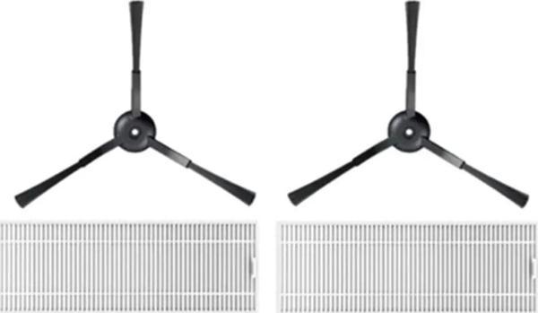 Lin Grup 360 S10 Ve X100 Modeli Ile Uyumlu 2 Yan Fırça 2 Hepa Filtre - Image 1