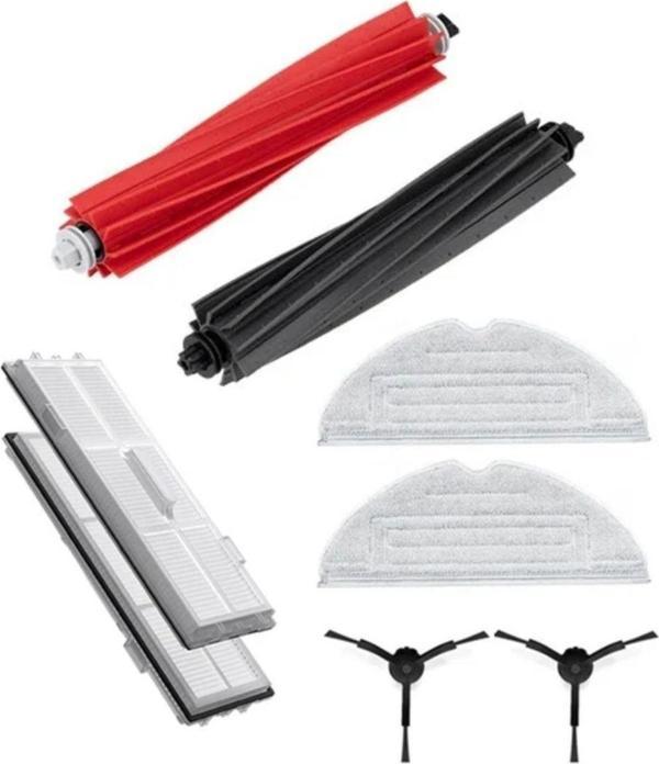 Lin Grup Roborock S8 Sonic Pro Ultra S8 Uyumlu Fırça Paspas Bezi Filtre Yedek Set - Image 1