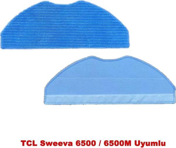 Lin Grup Tcl Sweeva 6500 / 6500M Uyumlu 2 Adet Mop Paspas Bezi - Image 1