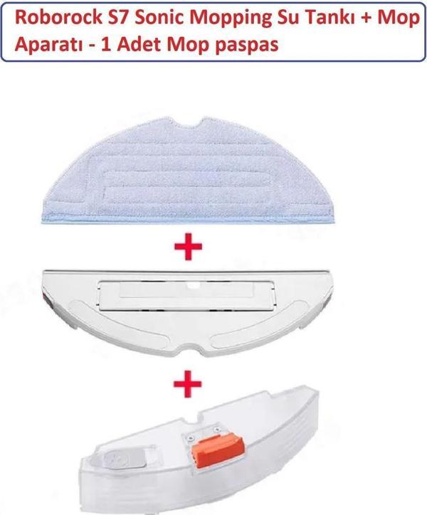 Lin Grup S7 Sonic Mopping Ultra Plus Max Su Deposu Haznesi Mop Aparatı Ve 1 Adet Paspas - Image 1