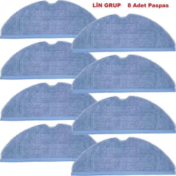 Lin Grup S7 Pro Ultra Mop Paspas Yedek Bezi 8 Adet - Image 1