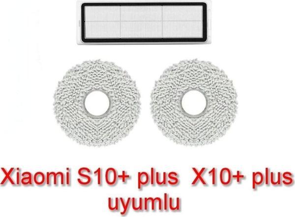 Lin Grup Xiaomi S10+ Plus Ve X10+ Plus Uyumlu Mop Paspas Filtre Yedek Parça - Image 1
