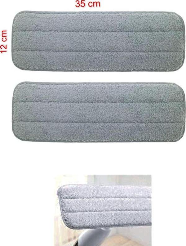 Lin Grup 360 Derece Dönebilen Sprey Mop Paspas Yedek Universal 35X12 Cm - Image 1