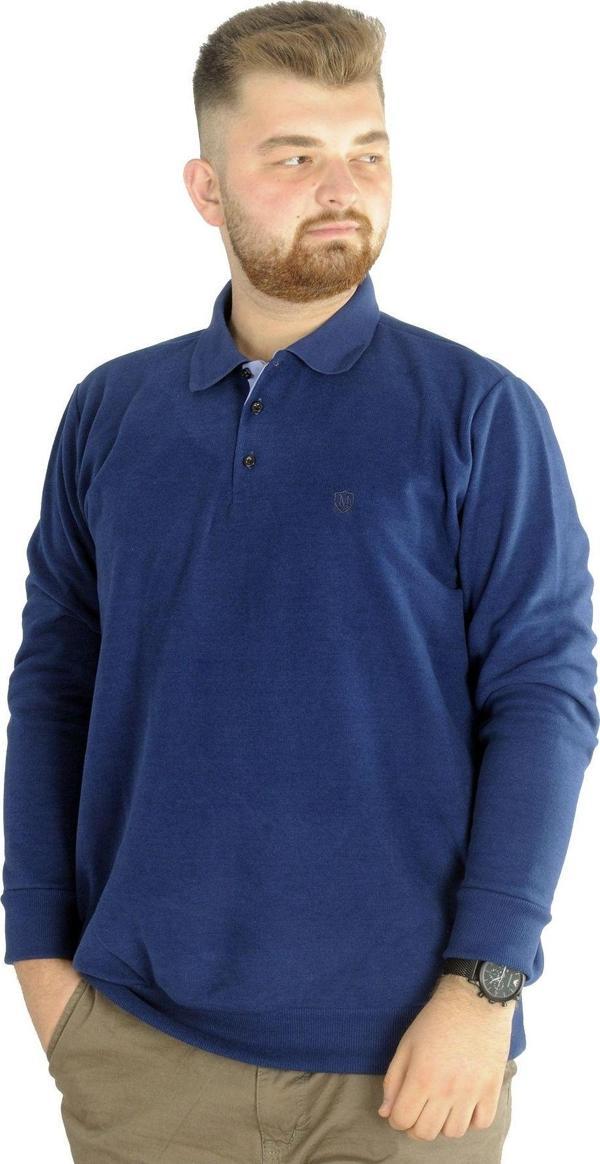 Modexl Erkek Sweatshirt Polo Vnz Selanik 20440 Indigo - Image 1