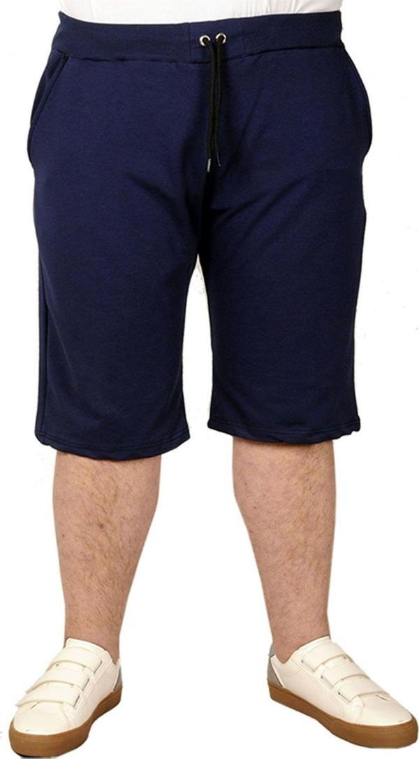 Modexl Büyük Beden Erkek Kapri Straight Basic 20500 Indigo - Image 1
