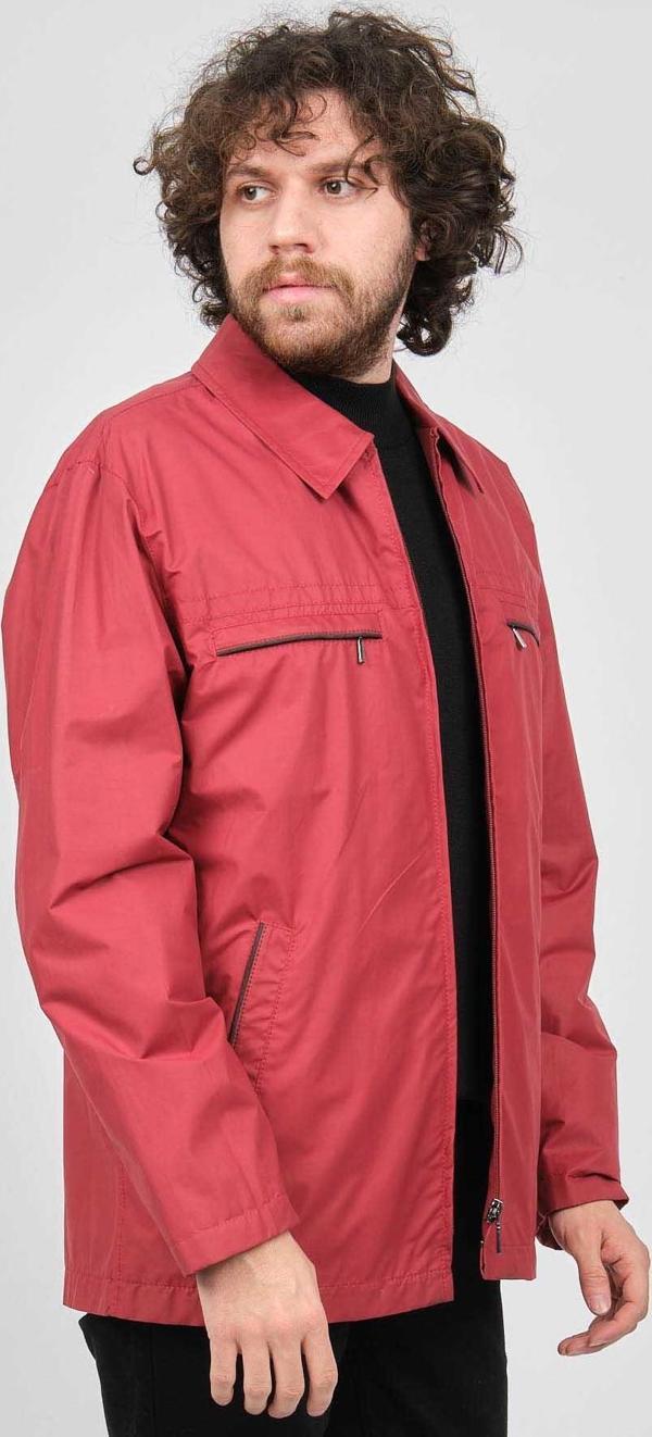 Daynax Erkek Fermuar Cepli Mevsimlik Mont 4925100 Bordo - Image 1