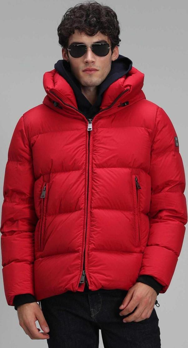 Lufian Erkek Tommy Kaz Tüyü Mont  112120156 Kırmızı - Image 1