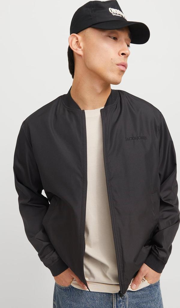 Jack&Jones Erkek Jjzack Bomber Ceket 12269097 Siyah - Image 1