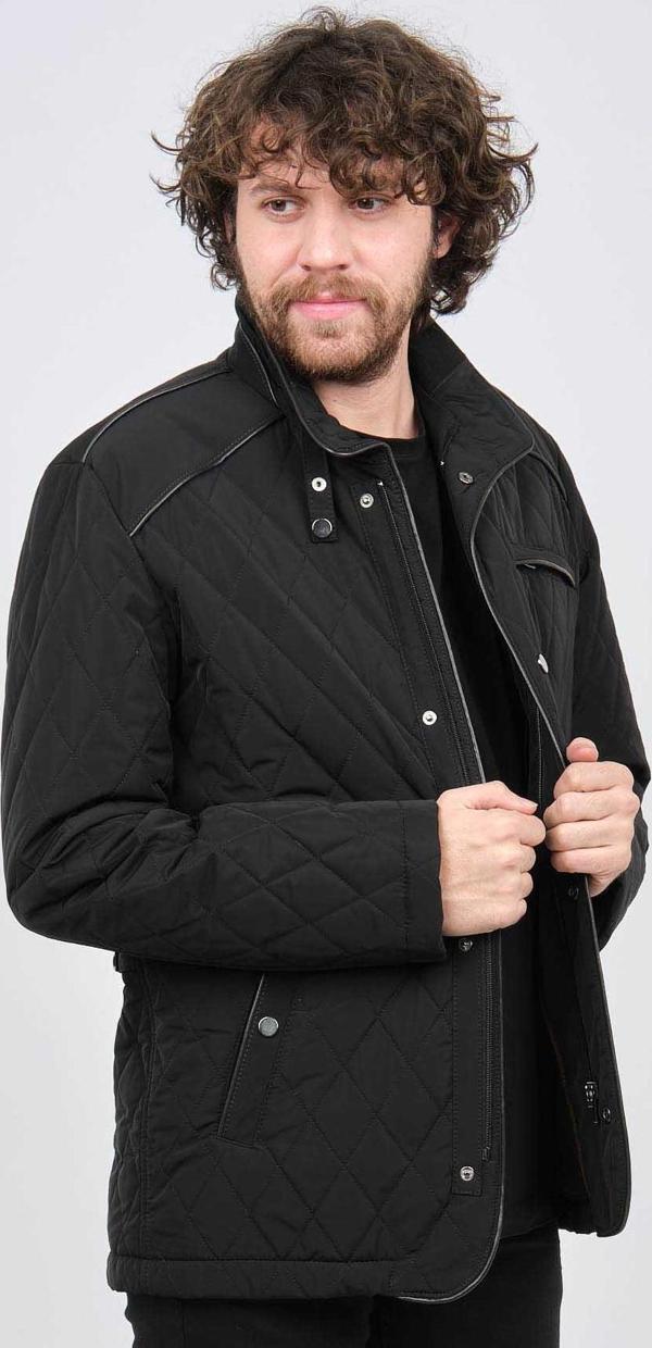 Daynax Erkek İçi Kürklü Kapitone Kaban 4921100 Siyah - Image 1