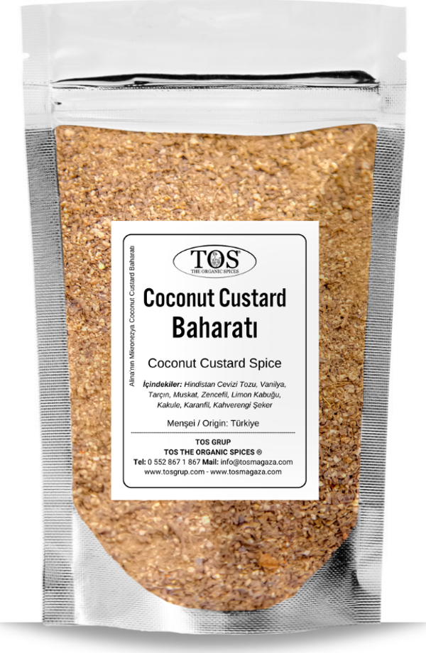 Alina’nın Mikronezya Coconut Custard Baharatı 250 gr Alina’s Micronesian Coconut Custard Spice - Image 1