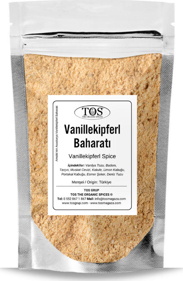 Amalie’nin Avusturya Vanillekipferl Baharatı 500 gr Amalie’s Austrian Vanillekipferl Spice - Image 1