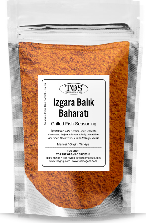 Amara'nın Izgara Balık Baharatı 500 gr Amara’s Grilled Fish Seasoning - Image 1