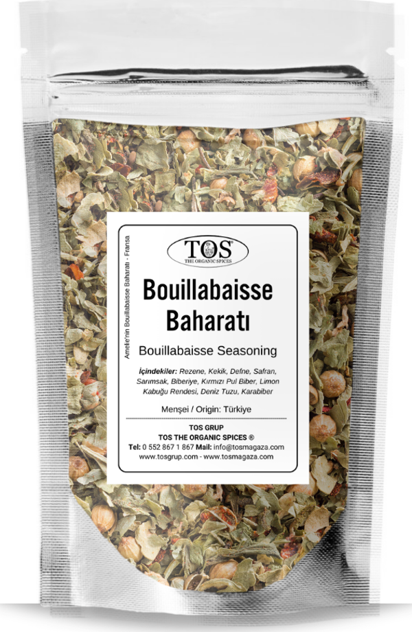 Amelie'nin Bouillabaisse Baharatı 100 gr Amelie’s Bouillabaisse Seasoning - Image 1