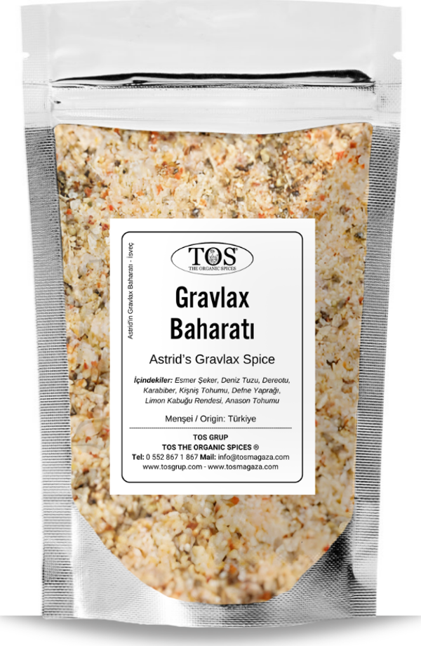 Astrid'in Gravlax Baharatı 500 gr Astrid’s Gravlax Seasoning - Image 1