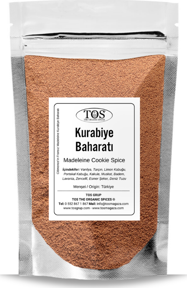 Clémence’in Fransız Madeleine Kurabiye Baharatı 250 gr Clémence’s French Madeleine Cookie Spice - Image 1
