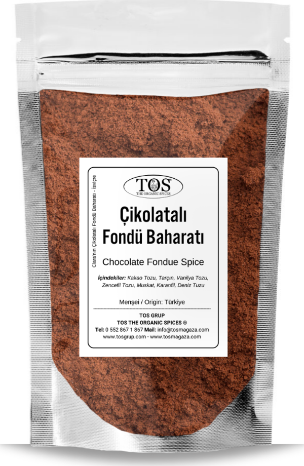 Clara'nın Çikolatalı Fondü Baharatı 100 gr Clara’s Chocolate Fondue Seasoning - Image 1