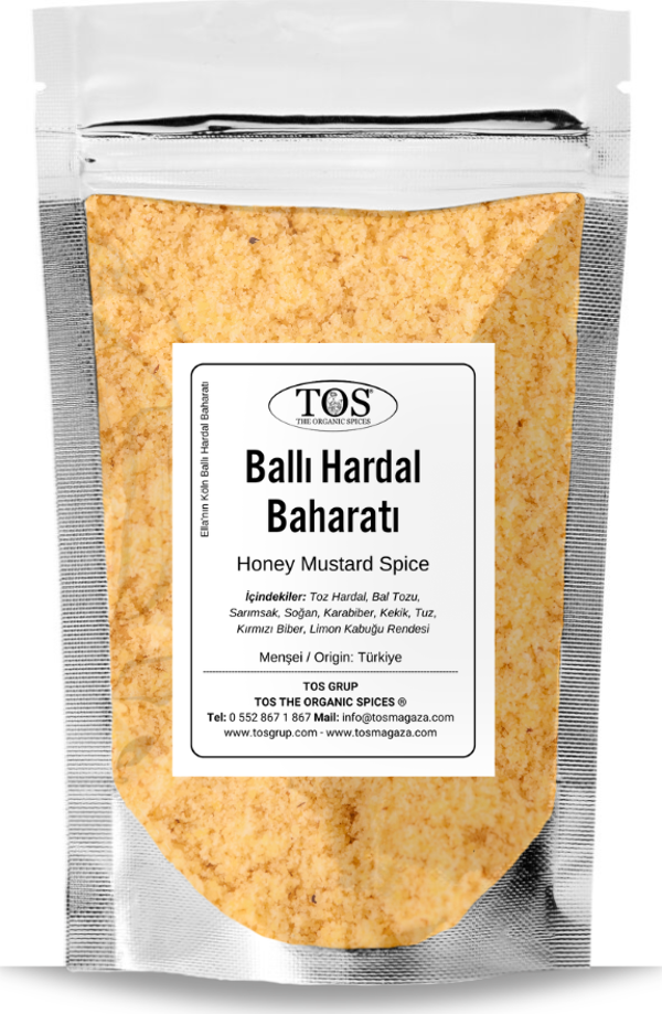 Ella'nın Köln Ballı Hardal Baharatı 100 gr Ella's Cologne Honey Mustard Spice - Image 1