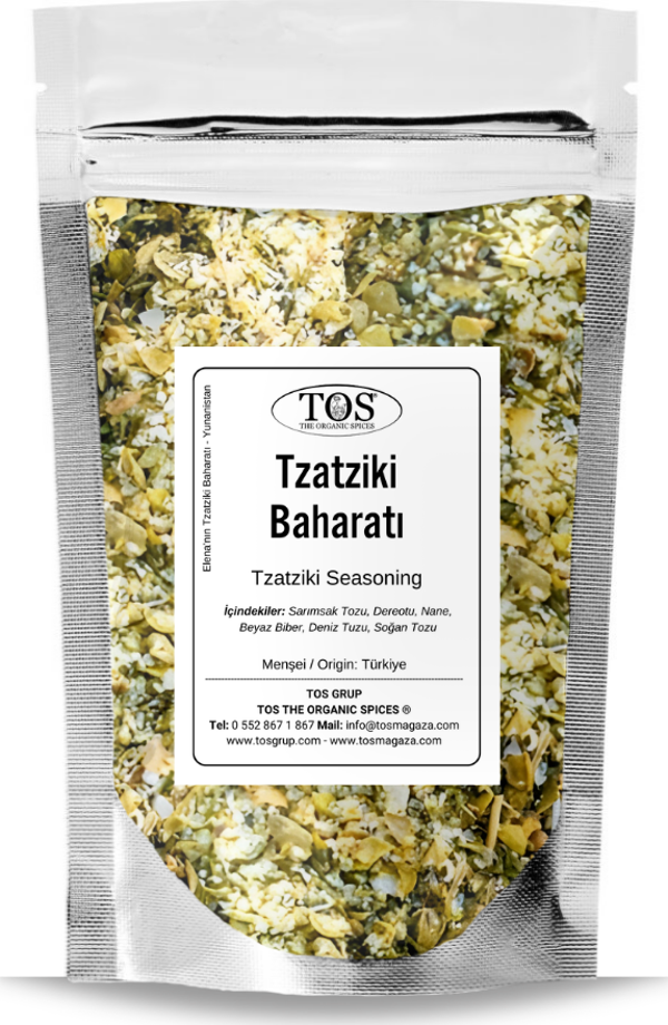 Elena'nın Tzatziki Baharatı 100 gr Elena’s Tzatziki Seasoning - Image 1