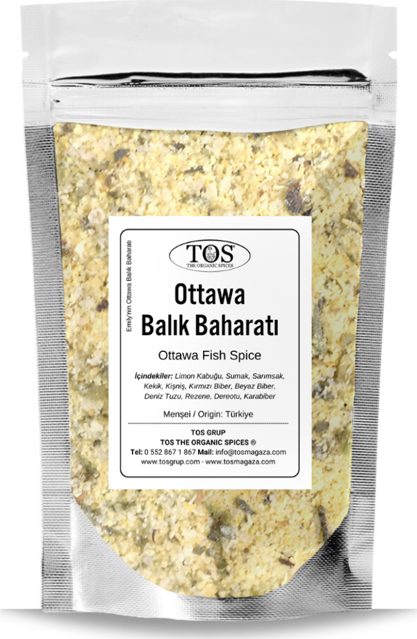 Emily'nin Ottawa Balık Baharatı 250 gr Emily's Ottawa Fish Spice - Image 1