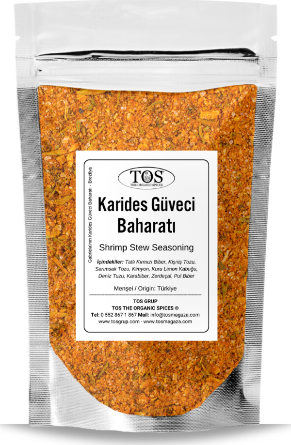 Gabriela'nın Karides Güveci Baharatı 100 gr Gabriela’s Shrimp Stew Seasoning - Image 1