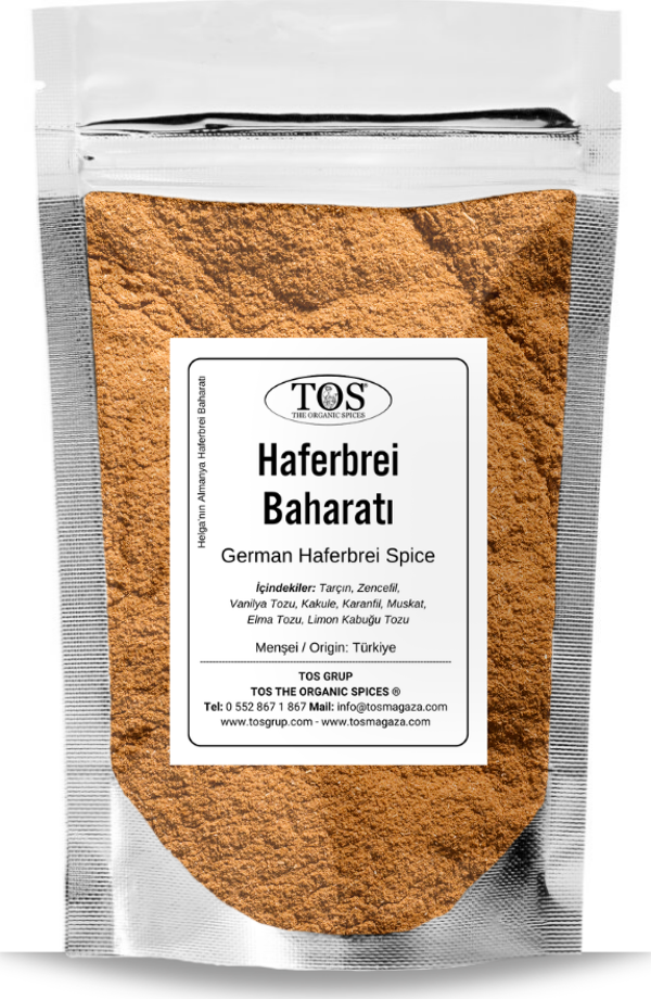 Helga’nın Almanya Haferbrei Baharatı 500 gr Helga’s German Haferbrei Spice - Image 1