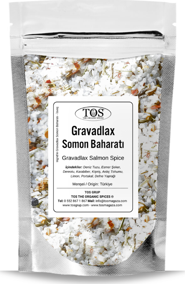 Ingrid'in Gravadlax Somon Baharatı 100 gr Ingrid’s Gravadlax Salmon Seasoning - Image 1