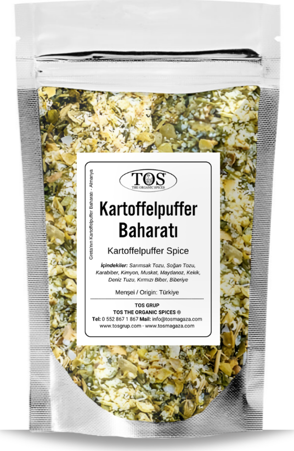 Greta'nın Kartoffelpuffer Baharatı 250 gr Greta’s Kartoffelpuffer Seasoning - Image 1