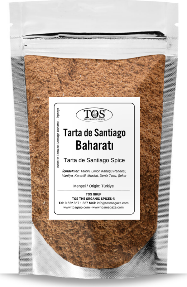 Isabel'in Tarta de Santiago Baharatı 100 gr Isabel’s Tarta de Santiago Seasoning - Image 1