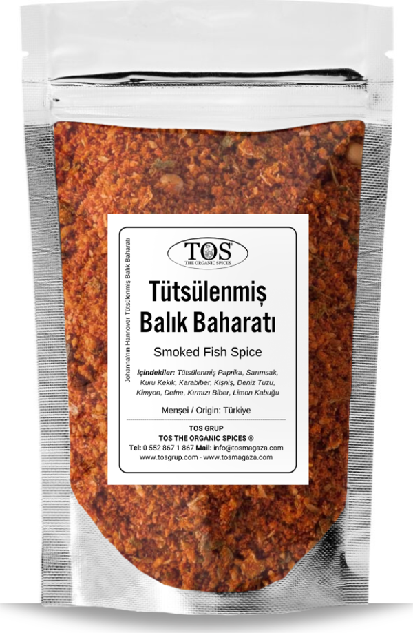 Johanna'nın Hannover Tütsülenmiş Balık Baharatı 100 gr Johanna's Hannover Smoked Fish Spice - Image 1