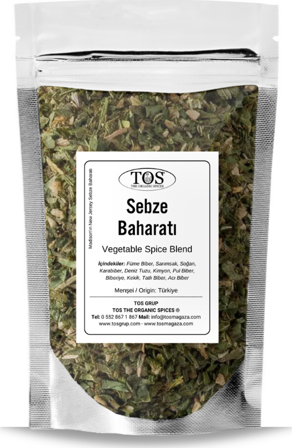 Madison'ın New Jersey Sebze Baharatı 500 gr Madison's New Jersey Vegetable Spice - Image 1