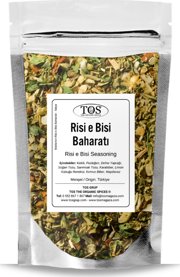 Maria'nın Risi e Bisi Baharatı 100 gr Maria’s Risi e Bisi Seasoning - Image 1
