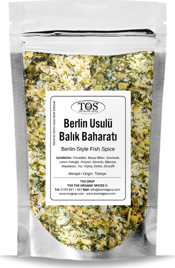 Marie'nin Berlin Usulü Balık Baharatı 100 gr Marie's Berlin-Style Fish Spice - Image 1