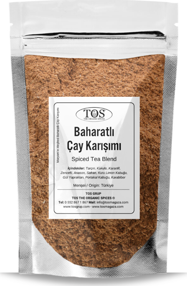 Maryam'ın Meşhed Baharatlı Çay Karışımı 100 gr Maryam's Mashhad Spiced Tea Blend - Image 1