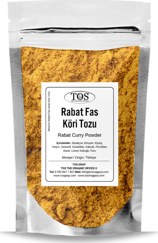 Mina'nın Rabat Fas Usulü Köri Tozu 250 gr Mina's Rabat Moroccan-Style Curry Powder - Image 1