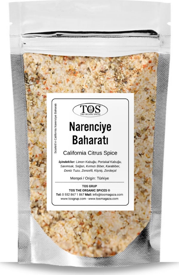Scarlett'ın California Narenciye Baharatı 100 gr Scarlett's California Citrus Spice - Image 1